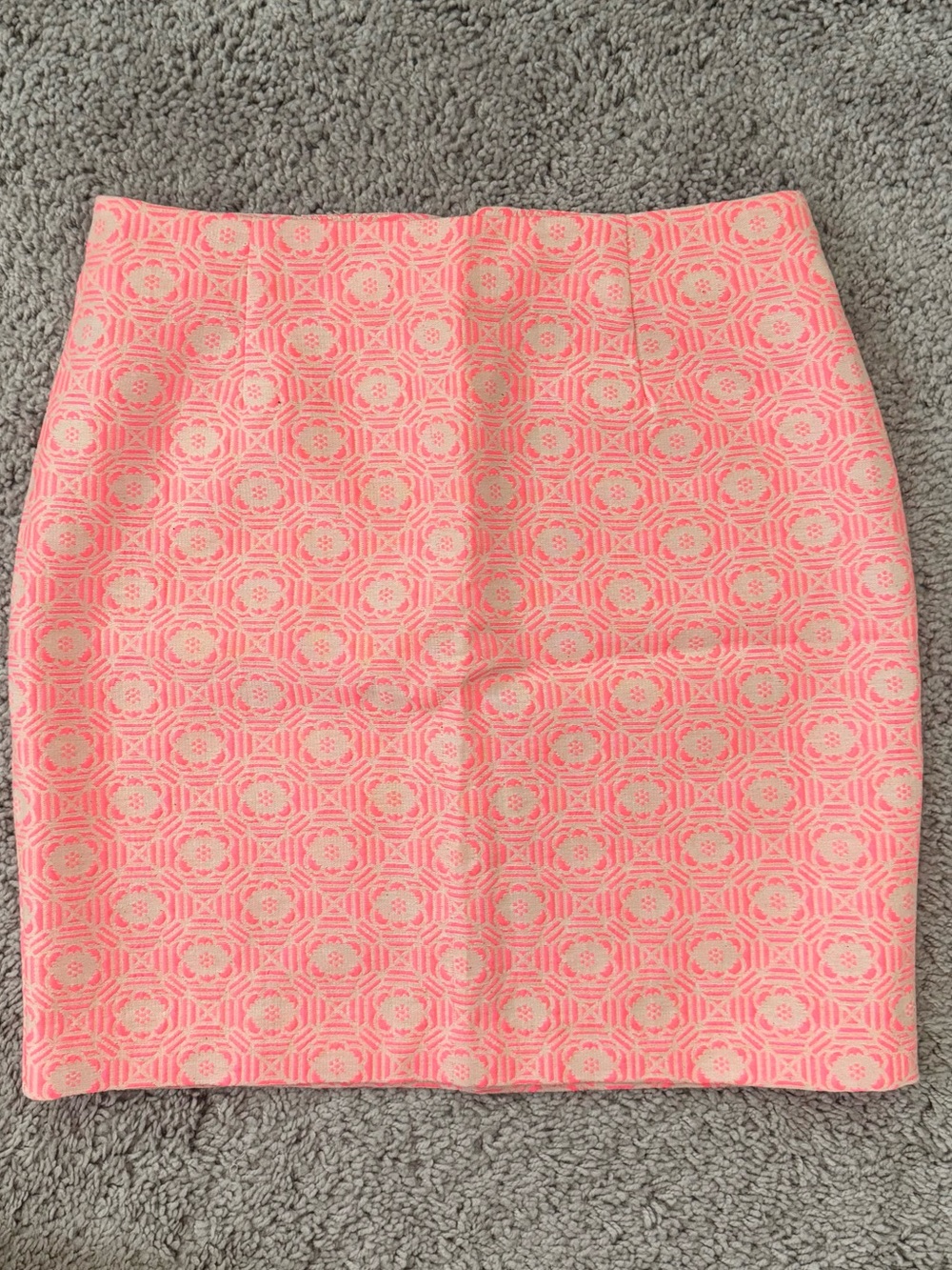 GAP Pink Patterned Mini Skirt